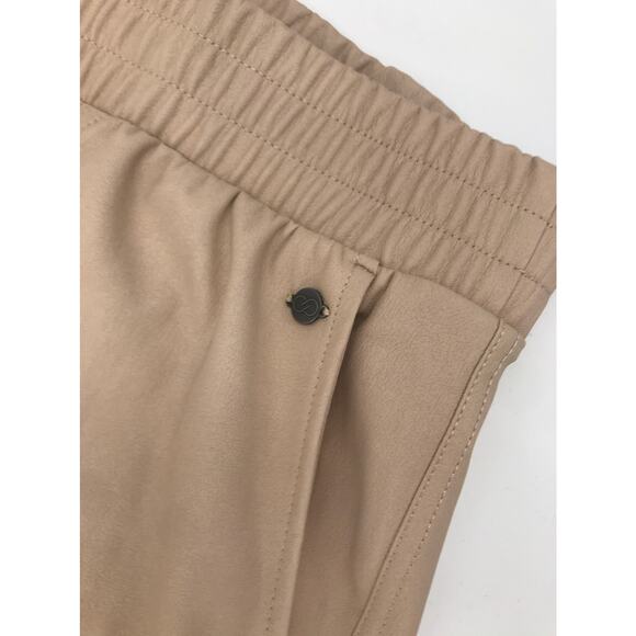CALIA Women's Barely Khaki Ath-Leather High Rise Jogger Pants Plus Size XXL - Picture 6 of 10